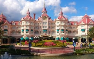 Fondo de pantalla de Disneyland hotel 2560x1440 paris france europe best hotels travel