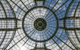 Fondo de pantalla de Grand palais 2560x1440 paris france 5k