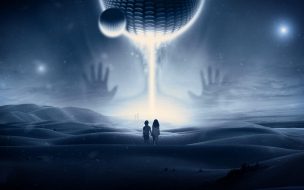 Fondo de pantalla de Alien 2560x1440 cosmic 7k