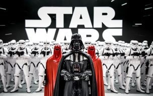 Fondo de pantalla de Darth vader 2560x1440 figurine star wars clone trooper 5k