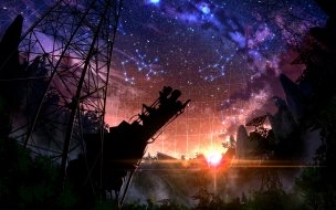 Fondo de pantalla de Space 2560x1440 stars 4k