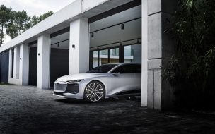 Fondo de pantalla de Audi a6 e tron 2560x1440 2021 cars electric cars 4k