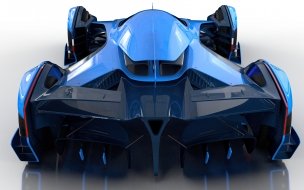 Fondo de pantalla de Bugatti vision le mans 2560x1440 supercar hypercar 8k