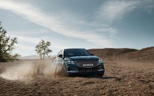 Fondo de pantalla de Genesis gv80 2560x1440 2021 cars suv luxury cars 8k