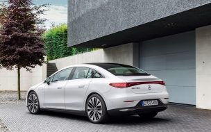 Fondo de pantalla de Mercedes benz eqe 350 electric art line 2560x1440 munich motor show