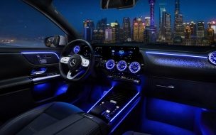 Fondo de pantalla de Mercedes benz eqa 300 amg 2560x1440 auto shanghai 2021 2021 cars