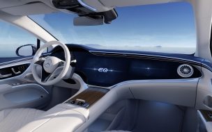 Fondo de pantalla de Mercedes benz eqs 450 2560x1440 auto shanghai 2021 2021 cars electric