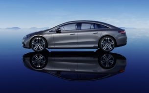 Fondo de pantalla de Mercedes benz eqs 450 2560x1440 auto shanghai 2021 2021 cars electric