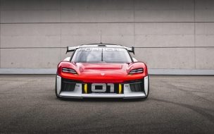 Fondo de pantalla de Porsche mission r 2560x1440 munich motor show 2021 electric cars