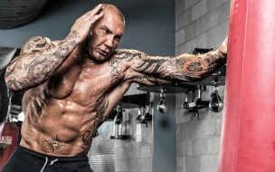 Fondo de pantalla de Dave bautista 2560x1440 boxing 4k