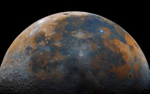 Fondo de pantalla de Moon 2560x1440 planet 4k