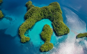 Fondo de pantalla de Palau 2560x1440 philippines ocean islands 8k