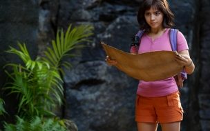 Fondo de pantalla de Dora and the lost city of gold 2560x1440 isabela moner 5k