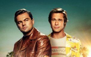 Fondo de pantalla de Once upon a time in hollywood 2560x1440 brad pitt leonardo dicaprio 4k