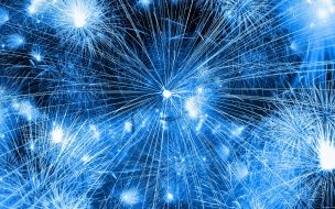 Fondo de pantalla de Firework 2560x1440 4k