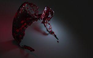 Fondo de pantalla de Water 2560x1440 3d red hd