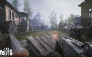 Fondo de pantalla de Fear the wolves 2560x1440 screenshot 4k