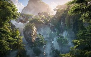 Fondo de pantalla de Horizon forbidden west 2560x1440 gameplay playstation 5 ps5