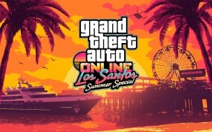 Fondo de pantalla de Los santos summer special 2560x1440 gta online poster 4k