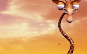 Fondo de pantalla de Fondo de pantalla cuello de jirafa