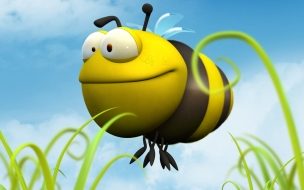 Fondo de pantalla de Fondo de pantalla abeja