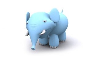 Fondo de pantalla de Fondo de pantalla tierno elefante