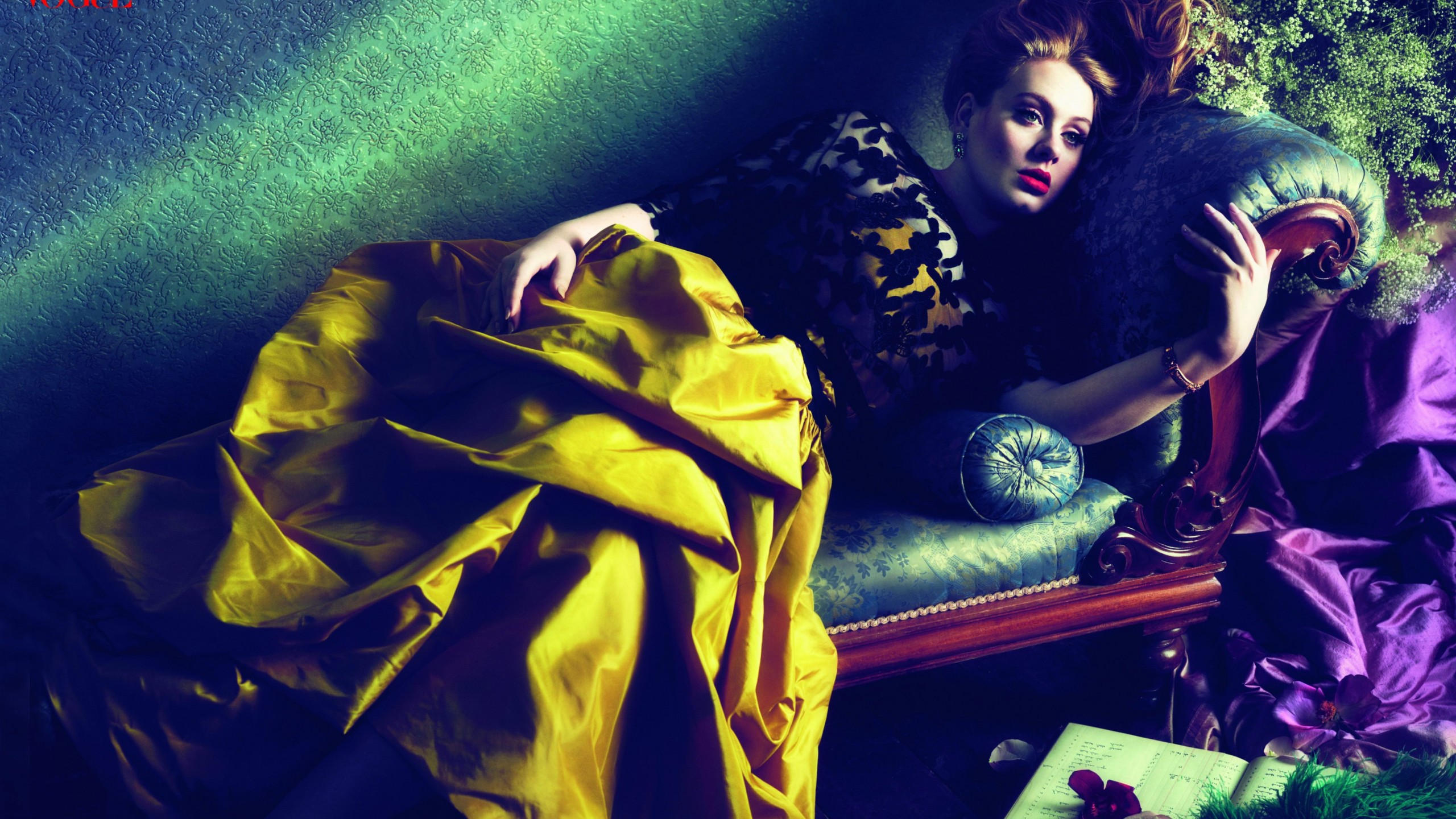 Adele 2560x1440 laurie blue adkins artists singer songwriter