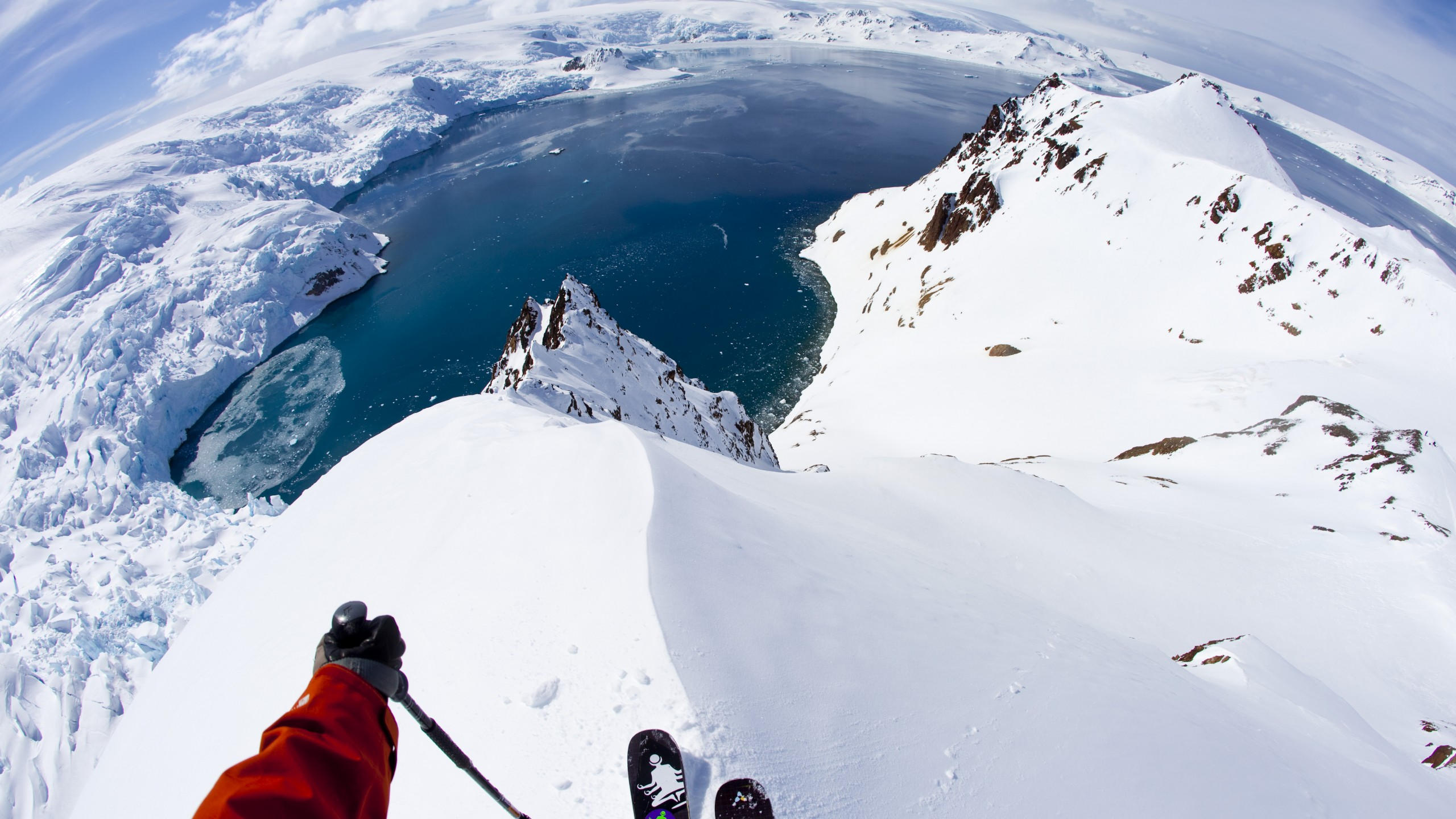 Antarctica 2560x1440 5k 4k wallpaper 8k skiing travel tourism snow