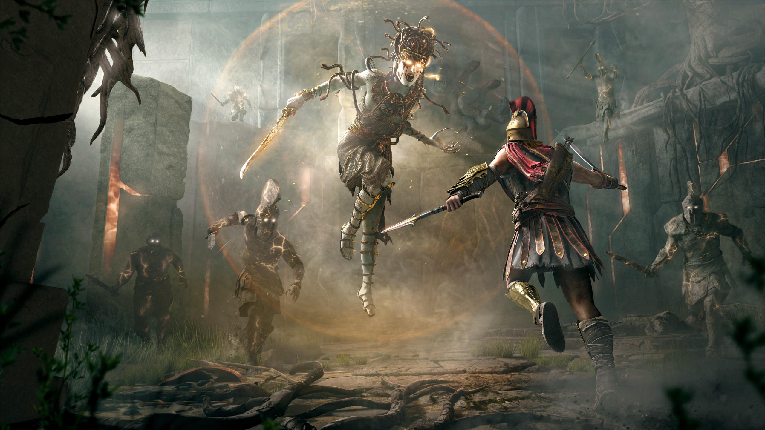 Assassin 039 s creed odyssey 2560x1440 assassins creed odyssey gamescom 2018 poster artwork 12k