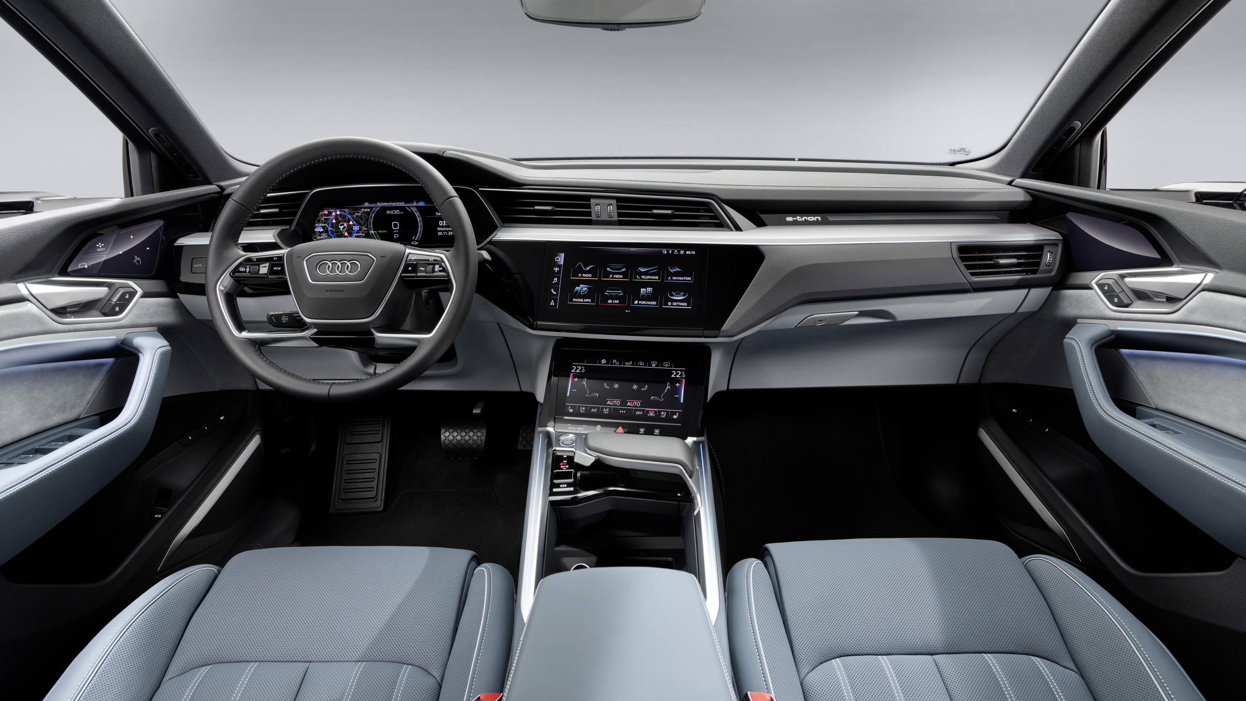Audi e tron sportback 2560x1440 2020 cars suv electric cars 8k