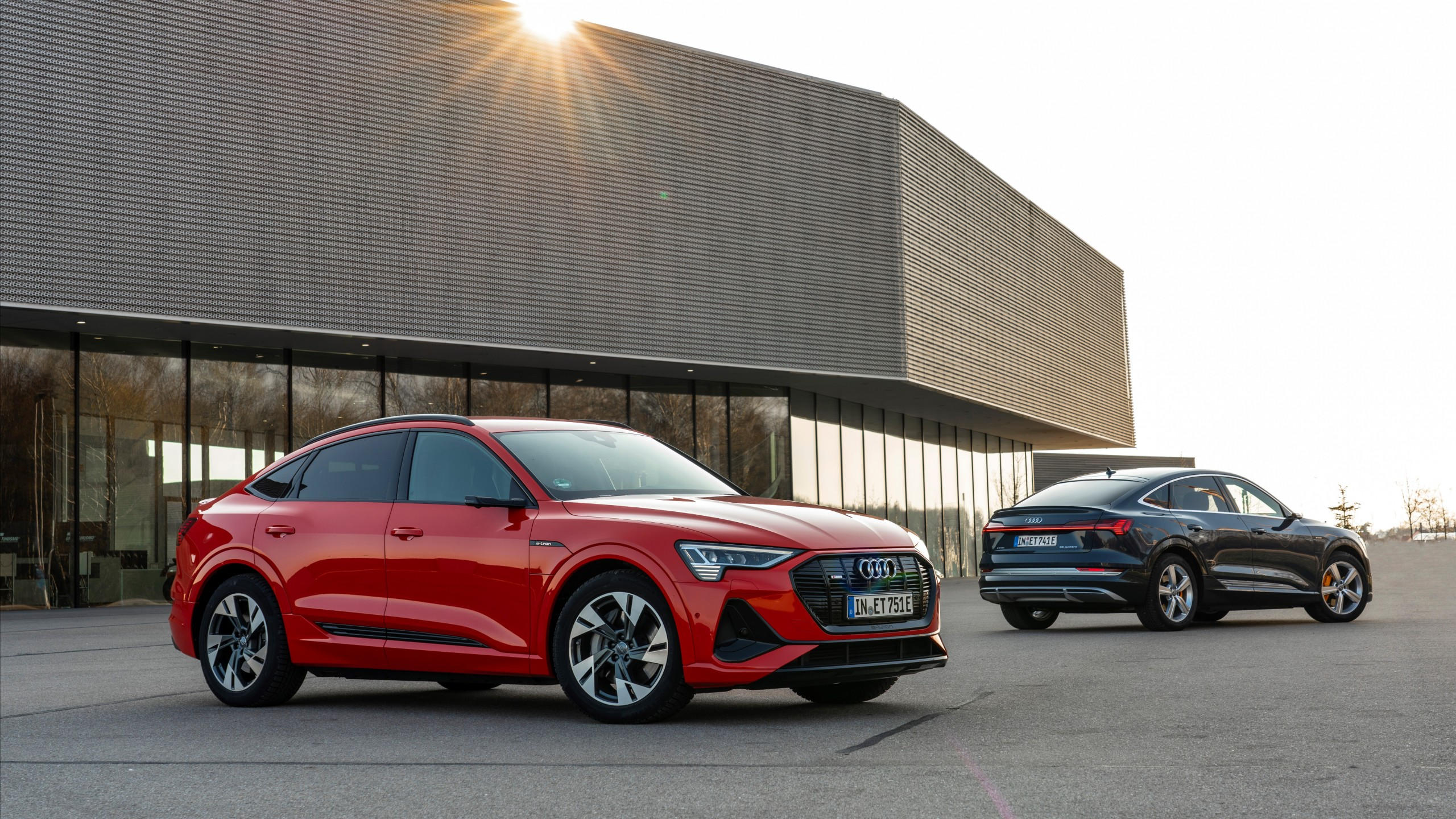 Audi e tron sportback 2560x1440 2020 cars suv electric cars 8k