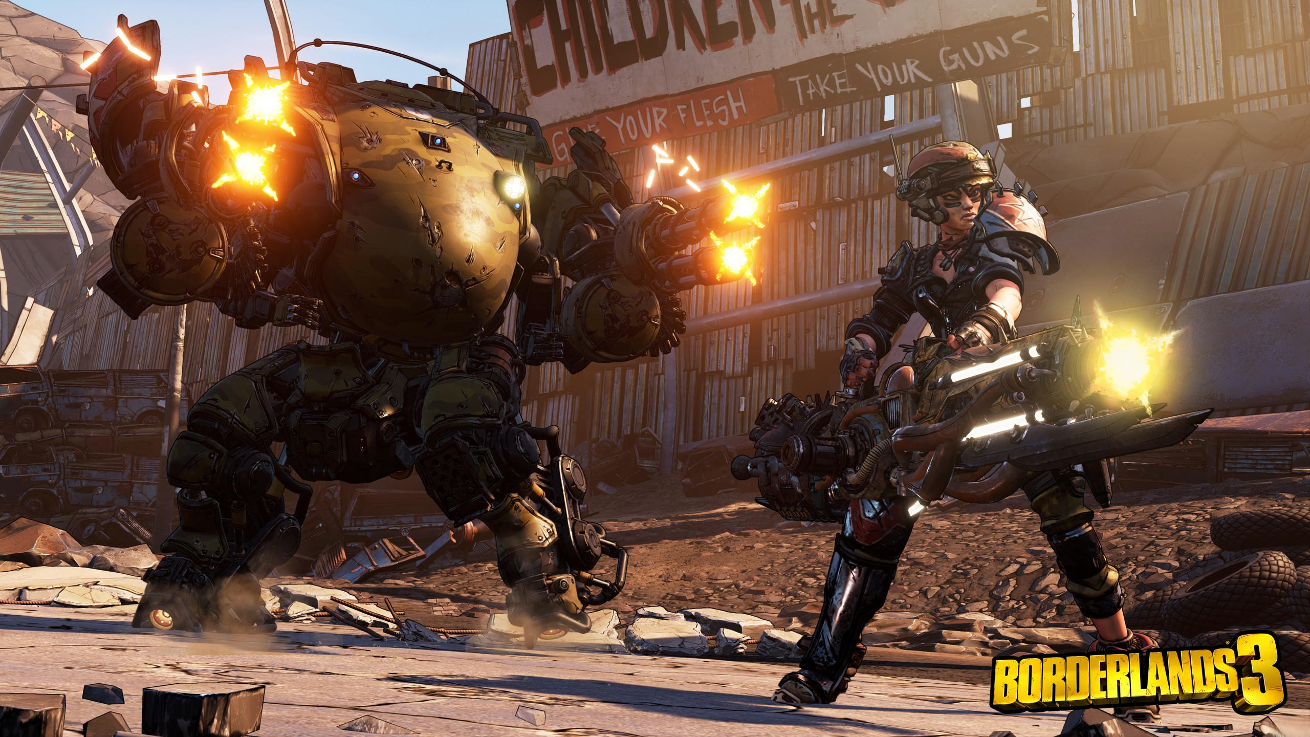 Borderlands 3 2560x1440 e3 2019 artwork 4k