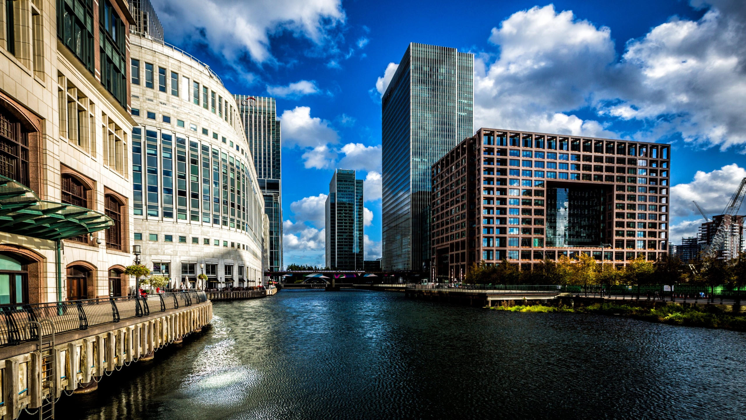 Canary wharf 2560x1440 london europe tourism travel