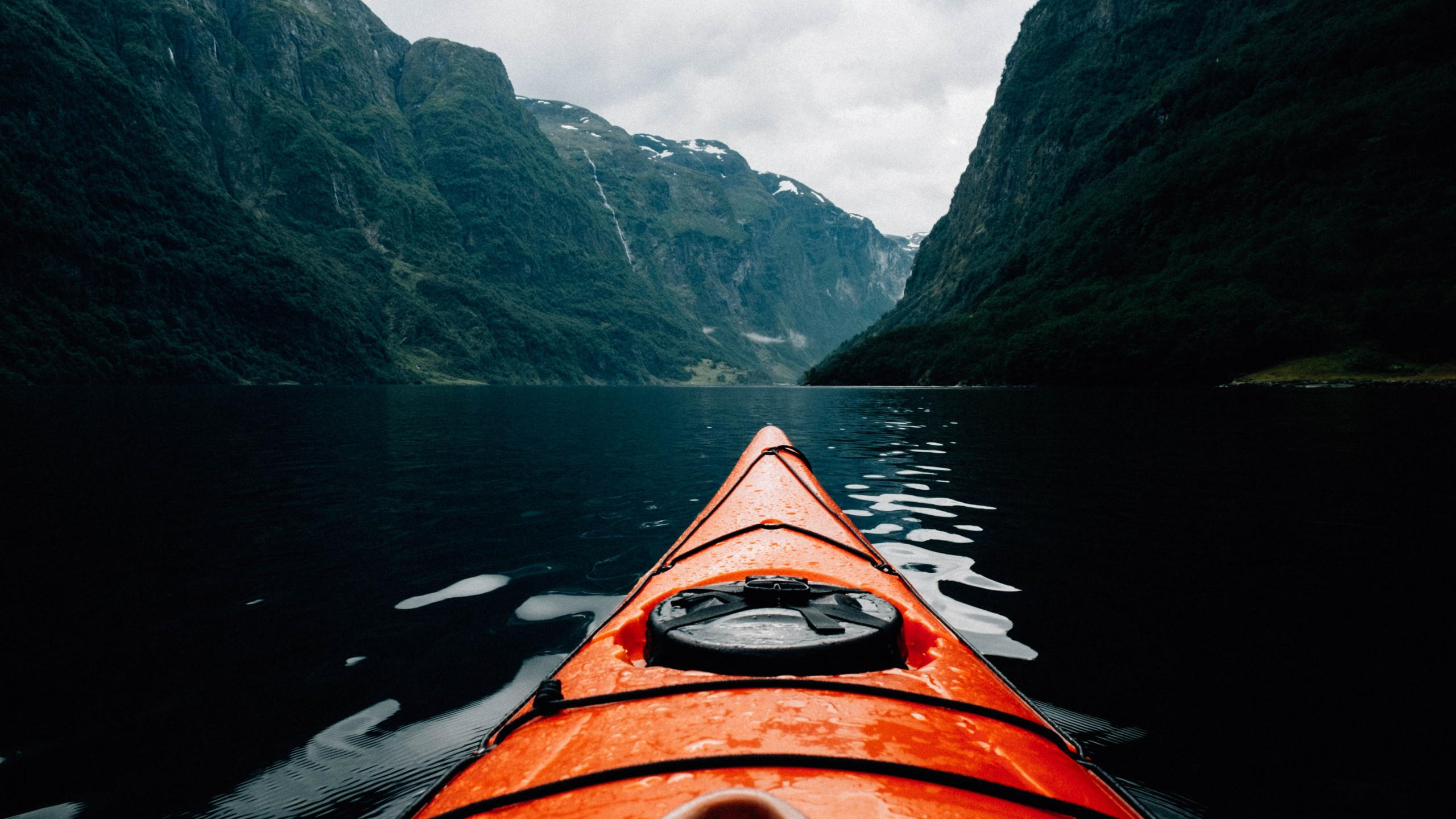 Canoe 2560x1440 scandinavia europe 5k