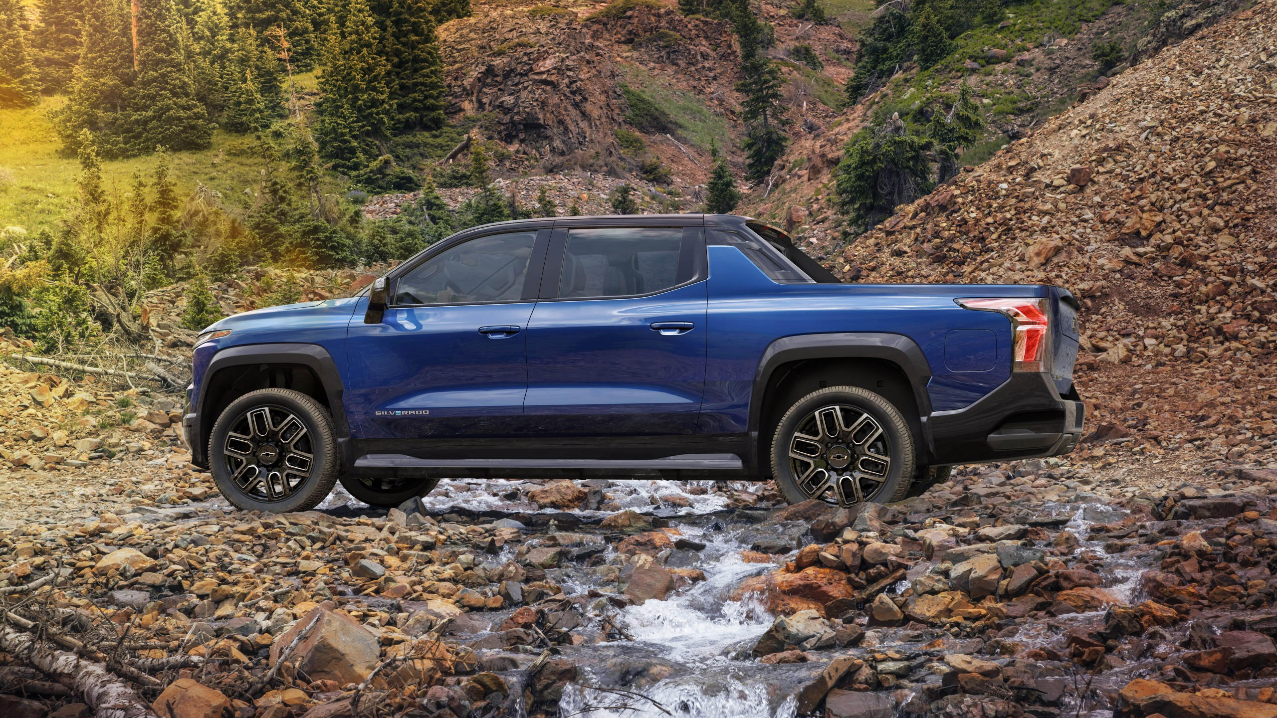 Chevrolet silverado ev 2560x1440 2024 cars ces 2022 5k