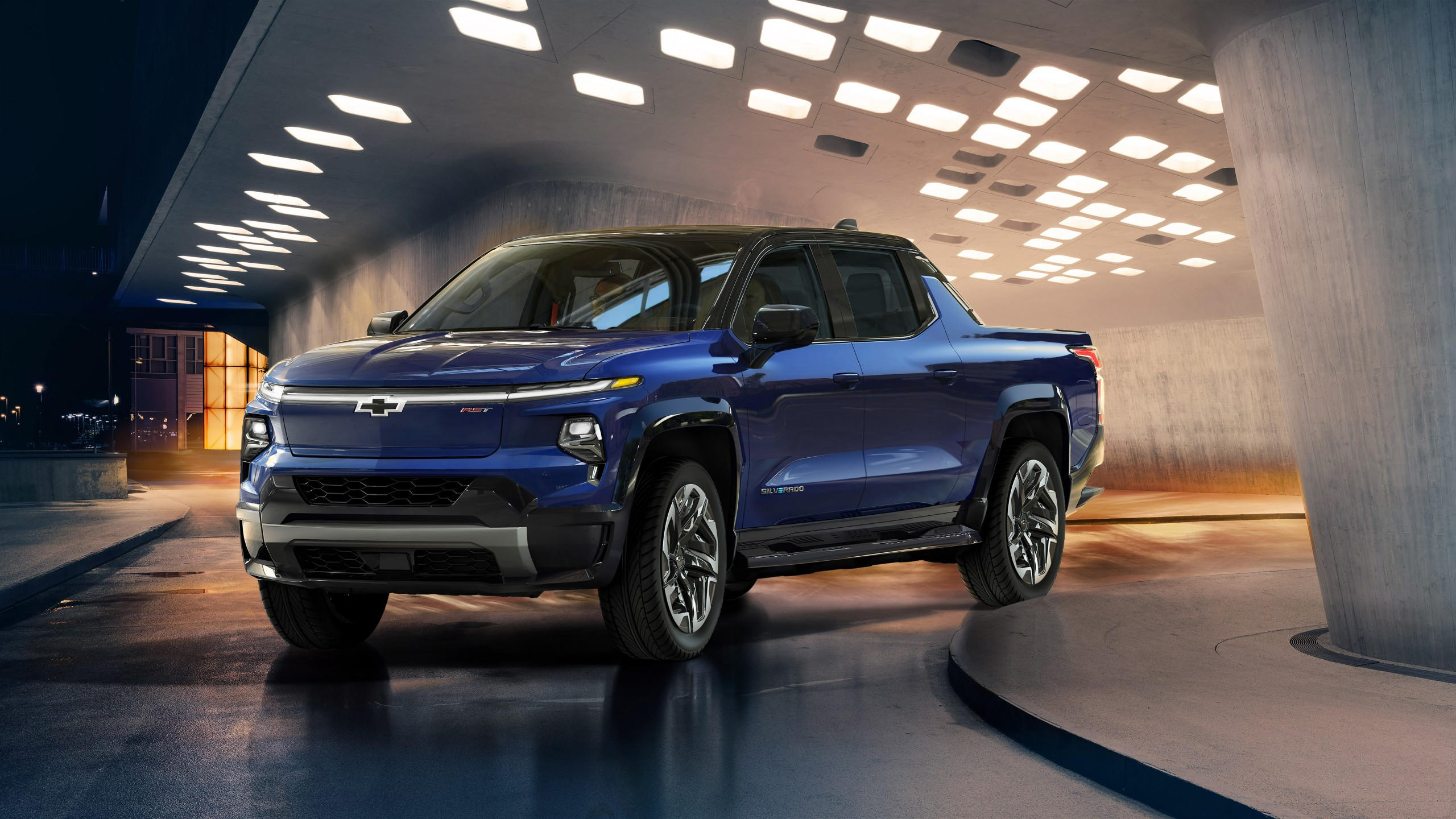 Chevrolet silverado ev 2560x1440 2024 cars ces 2022 5k