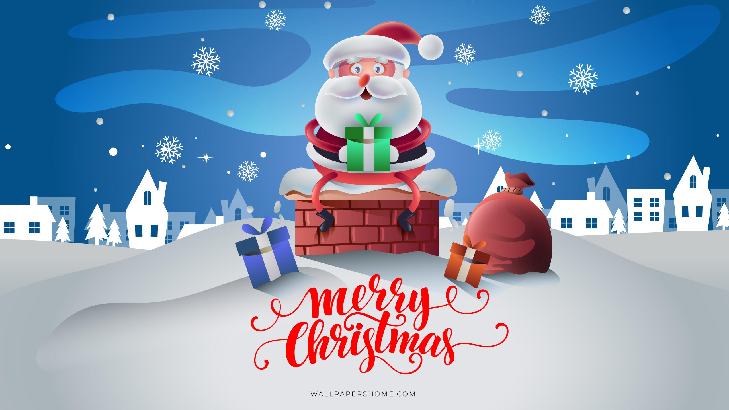 Christmas 2560x1440 new year 8k