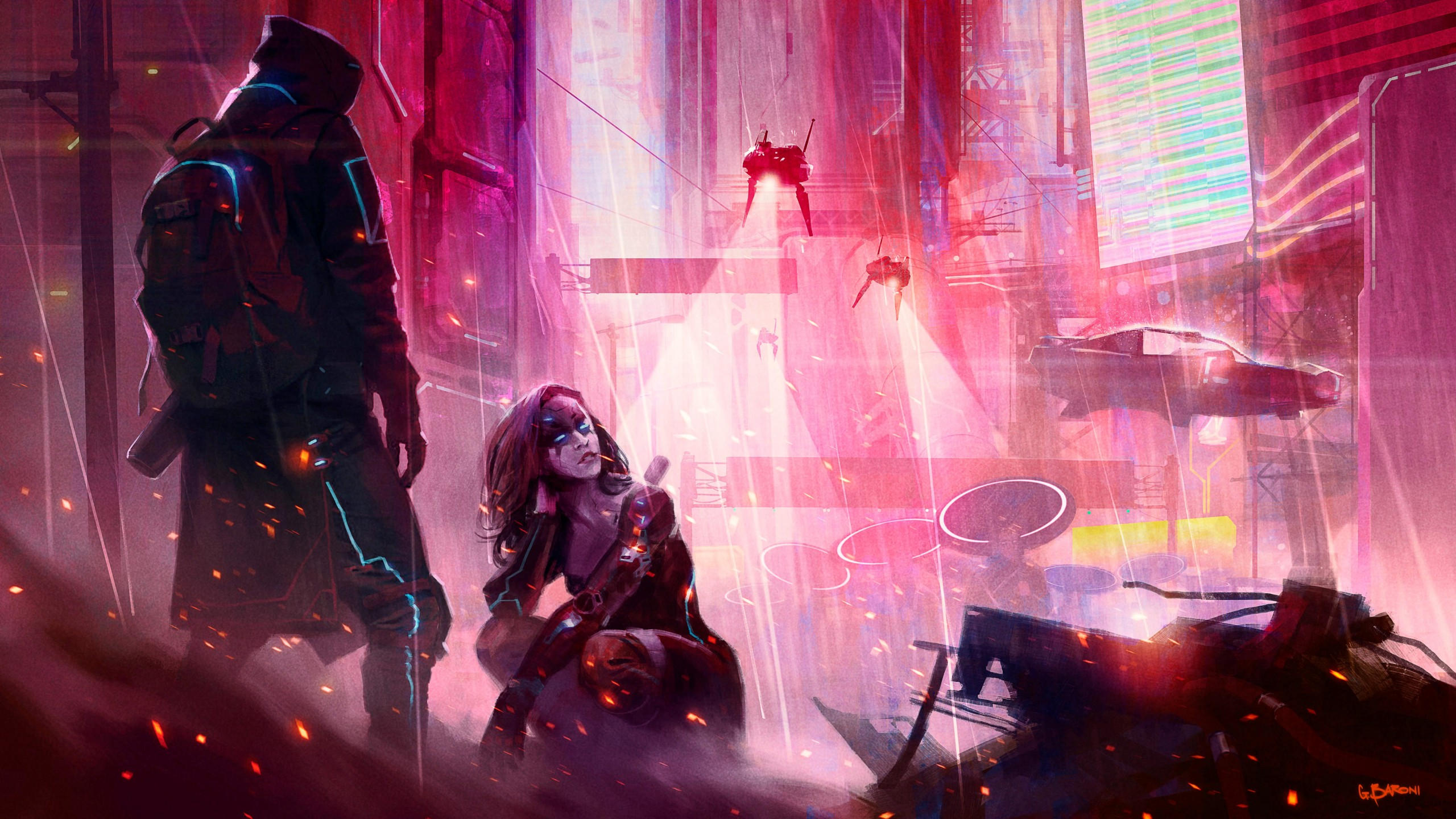 Conglomerate 451 2560x1440 poster 5k