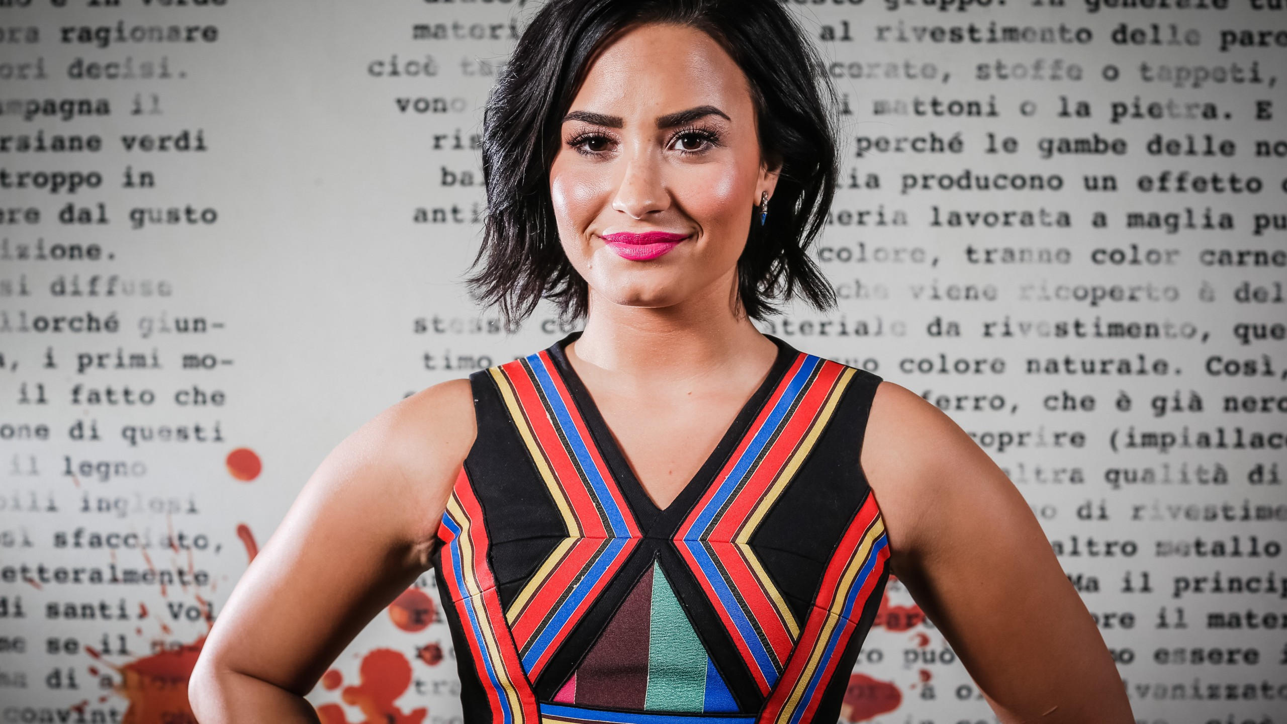 Demi lovato 2560x1440 photo 4k