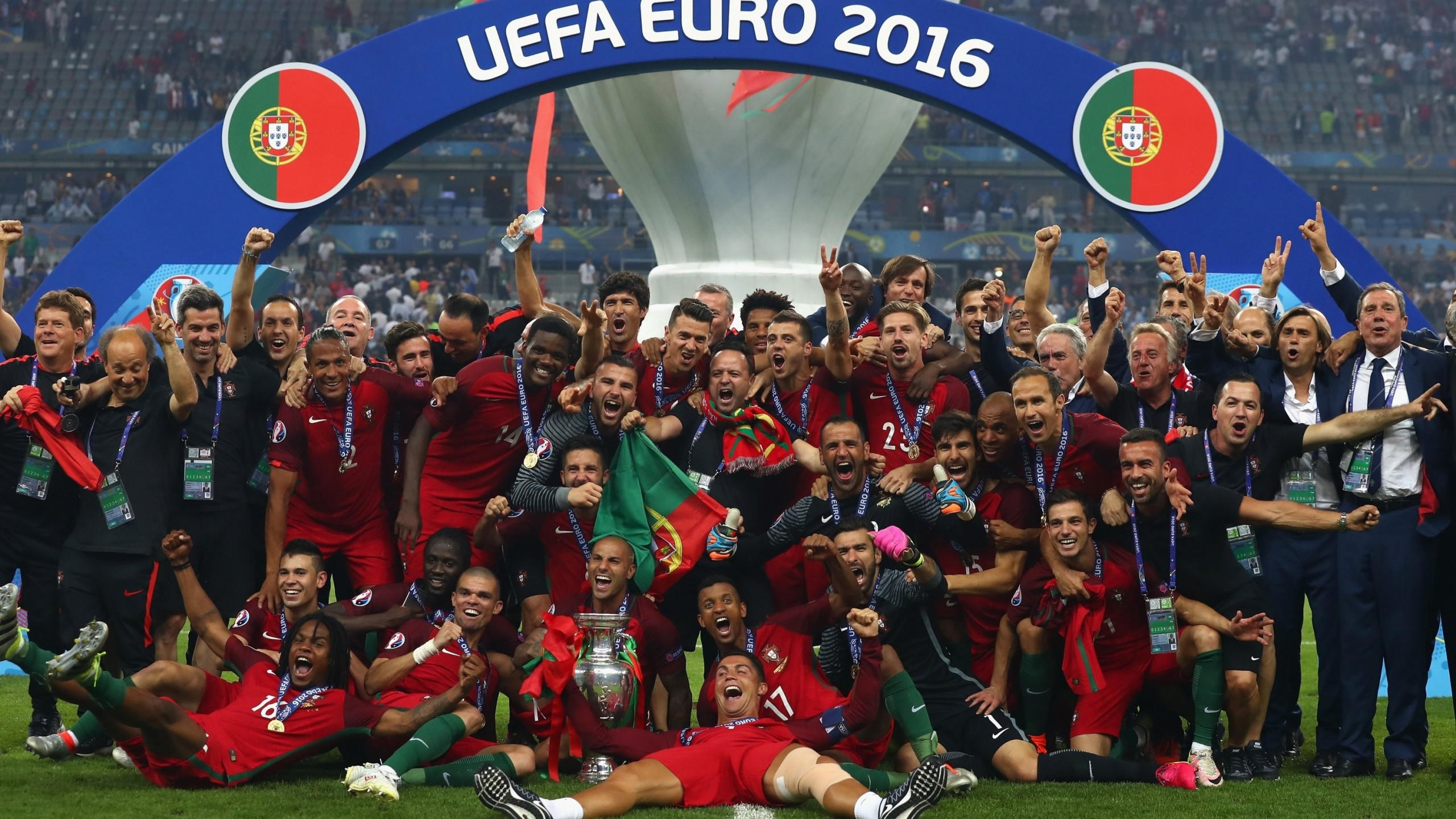 Euro 2016 2560x1440 portugal winner real madrid