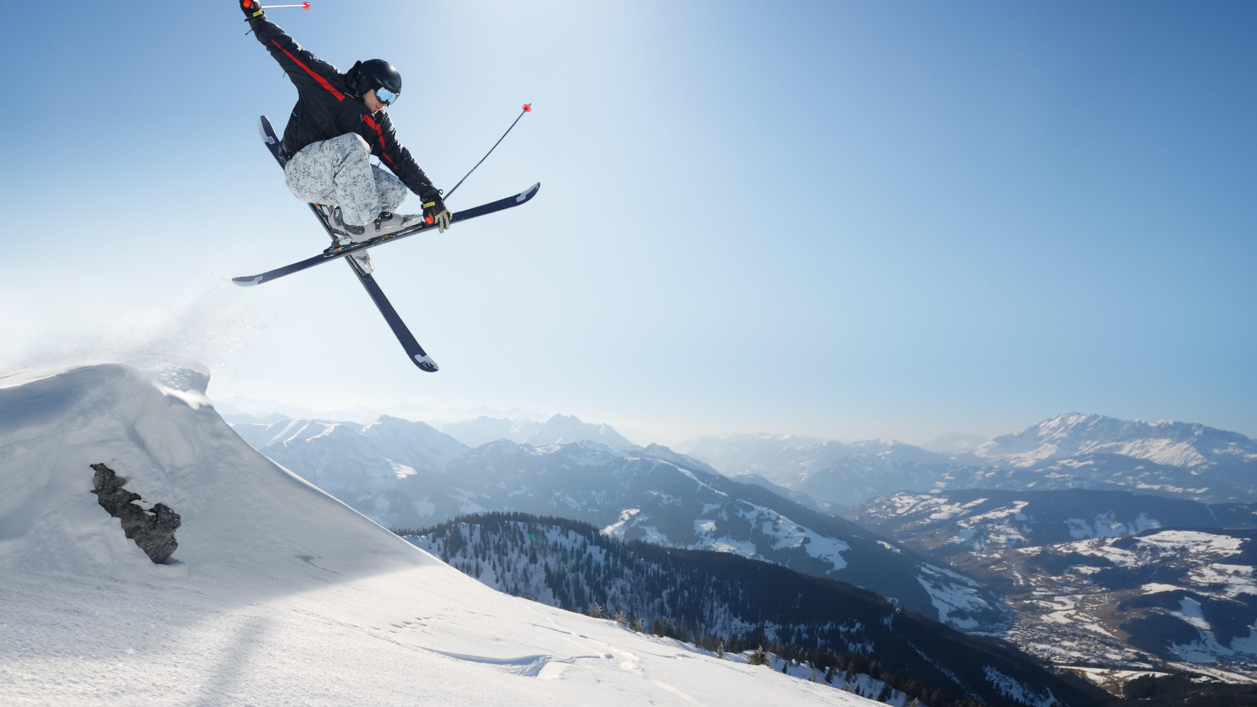 Extreme snowboarding 2560x1440 winter jump snow