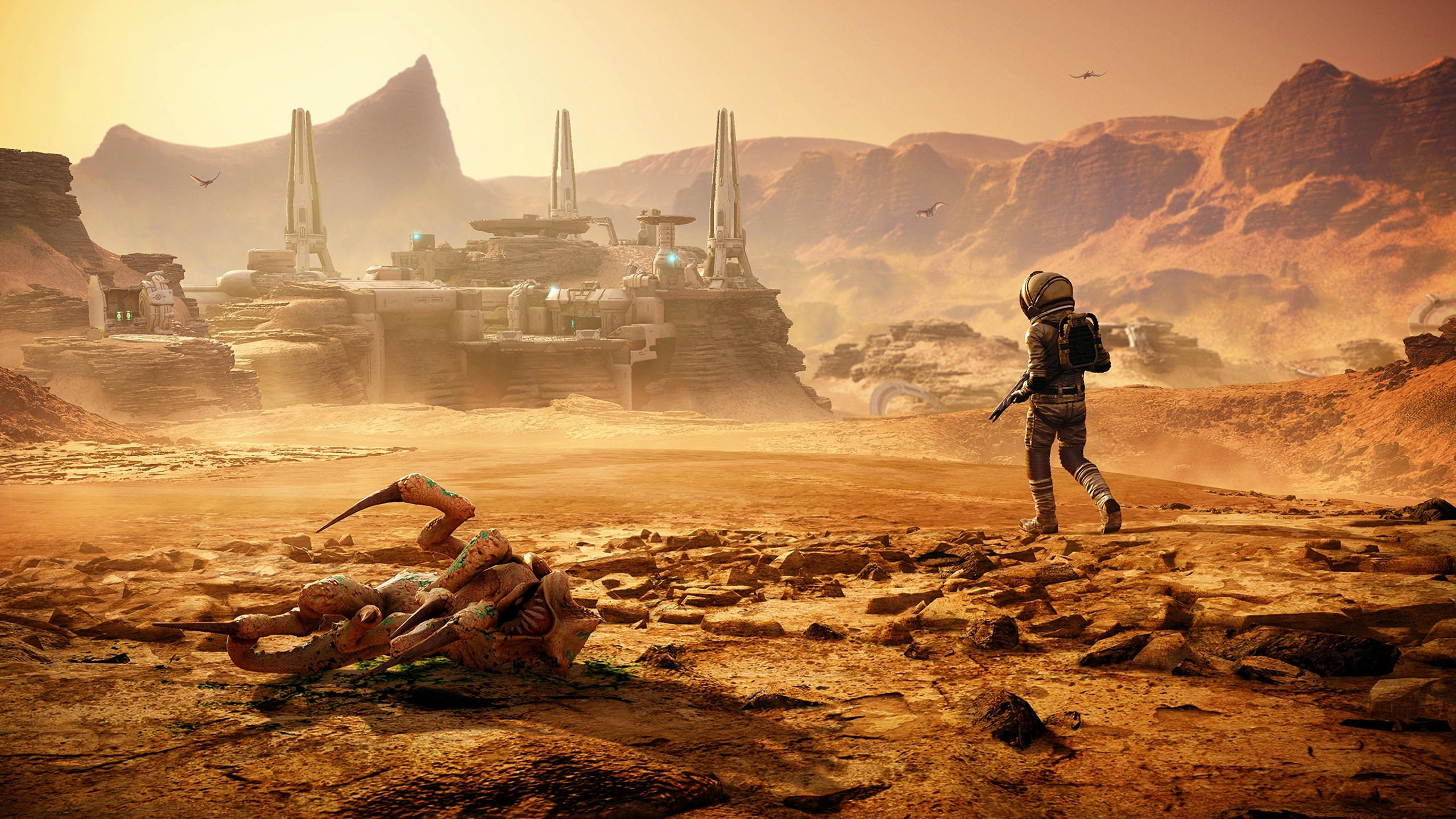 Far cry 5 lost on mars 2560x1440 screenshot poster 4k