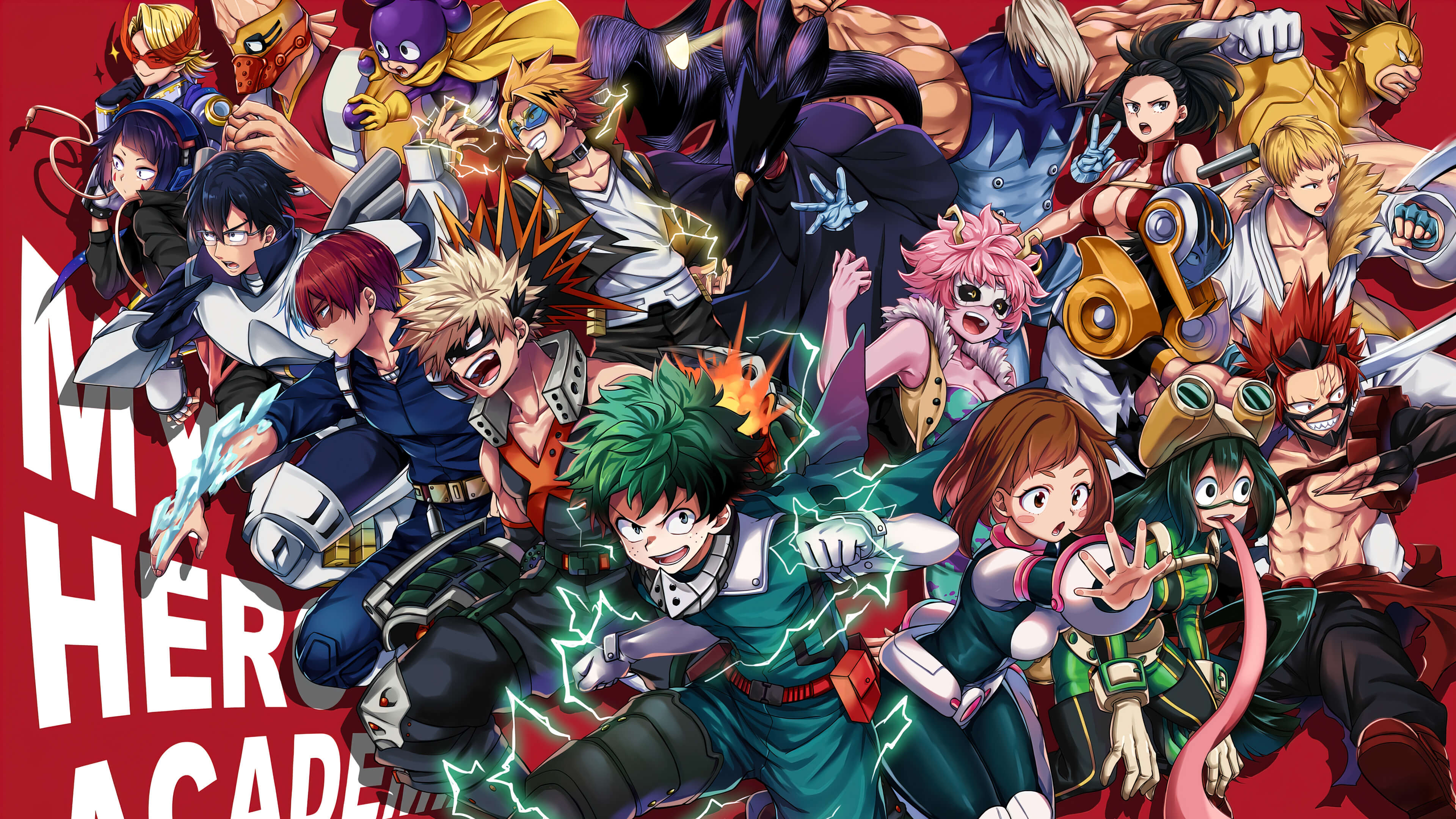 Fondo Pantalla My hero academia Anime 4k Ultra HD