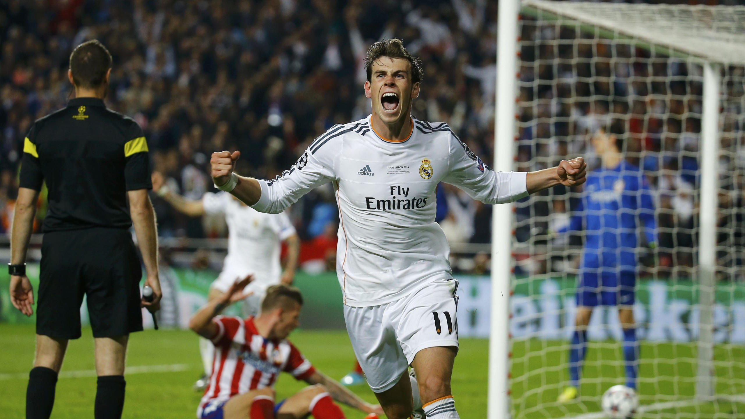 Football 2560x1440 gareth bale soccer the best players 2015 fifa real
