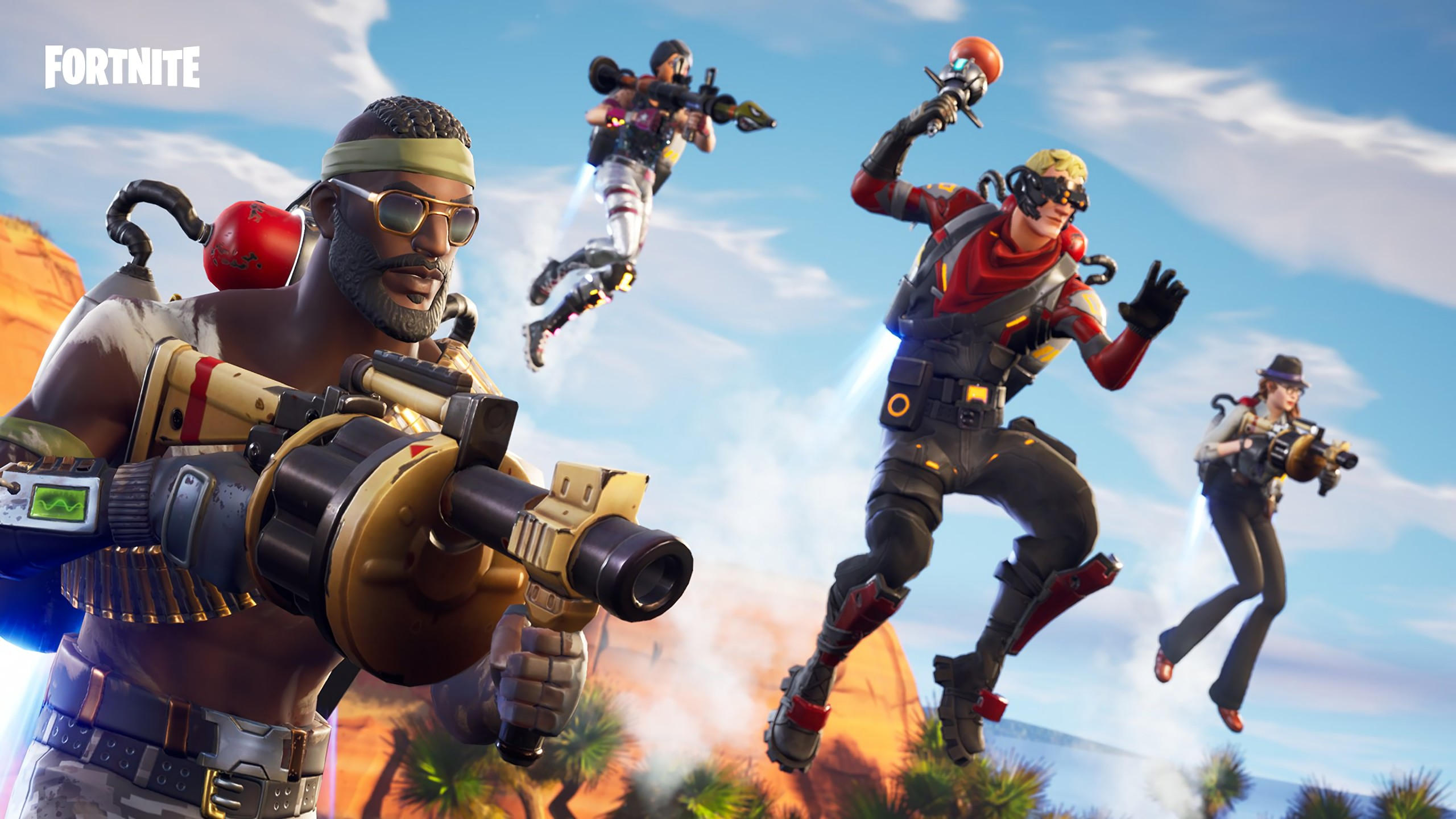 Fortnite 2560x1440 screenshot 4k