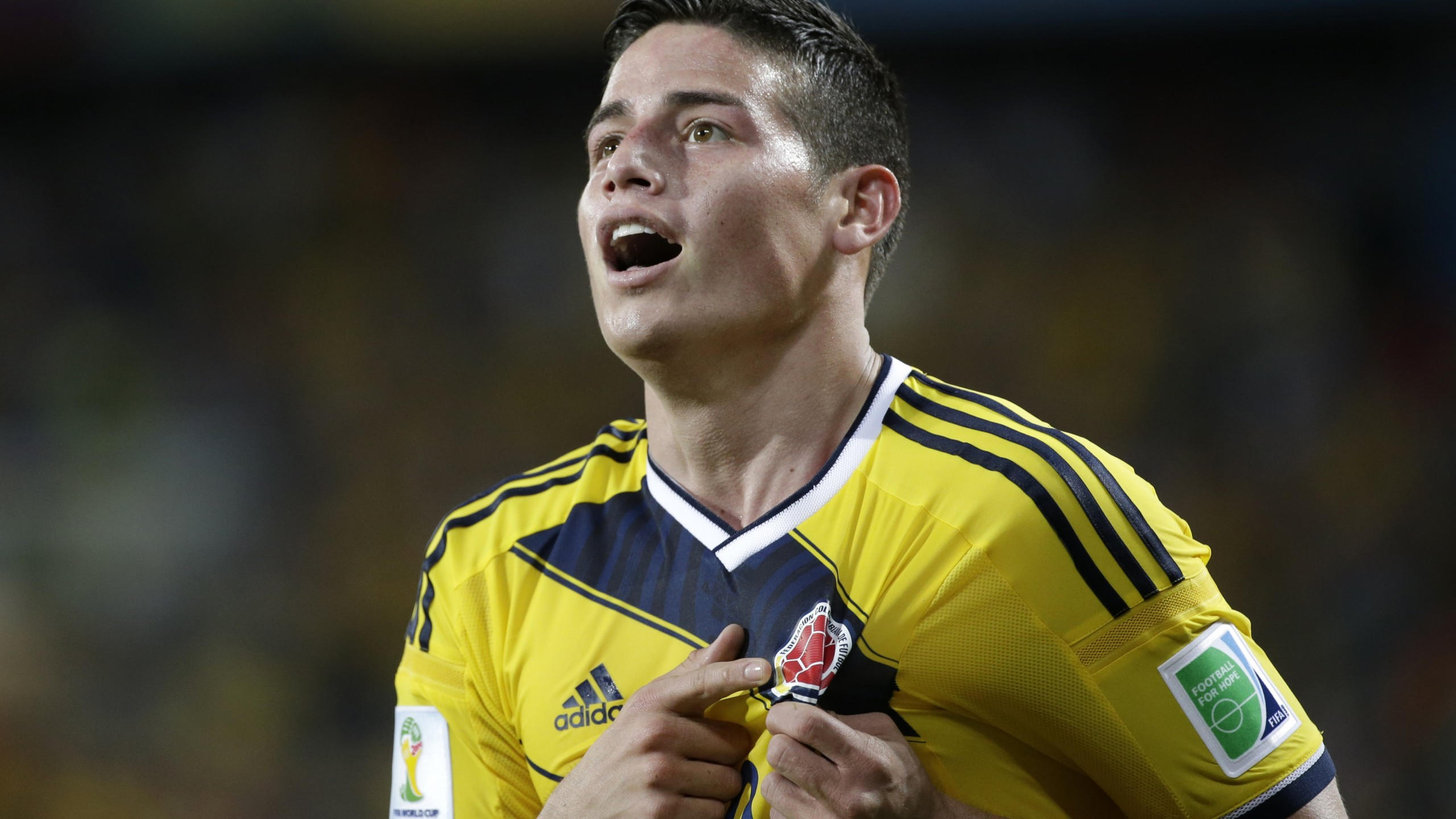 James rodriguez 2560x1440 football real madrid cf