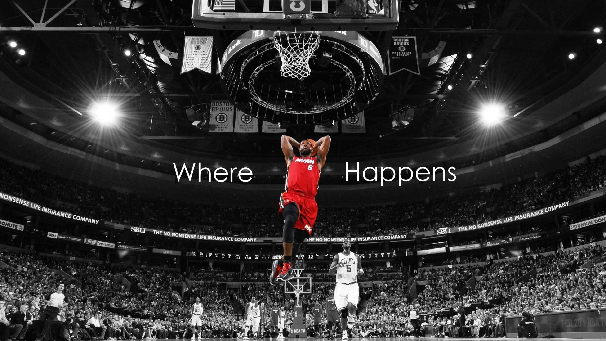 Lebron james 2560x1440 nba miami heat basketball 4k