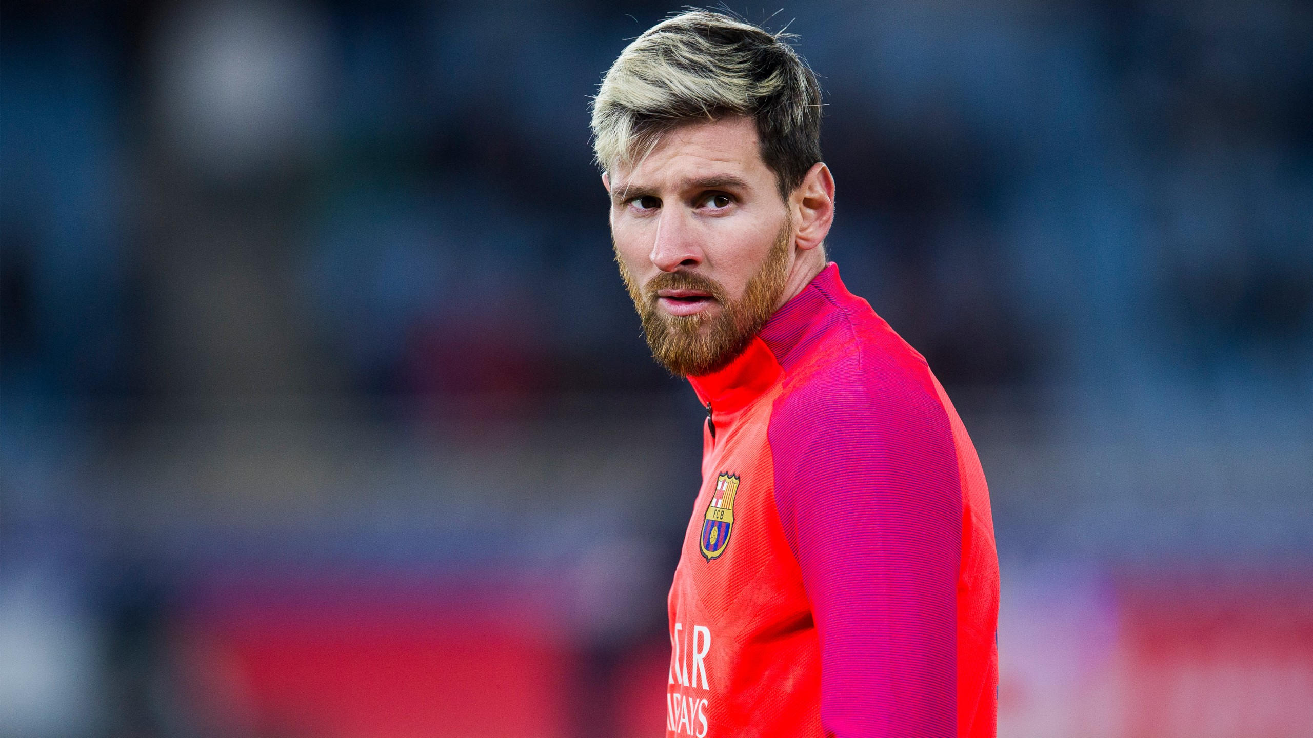 Lionel messi 2560x1440 barcelona fcb soccer 4k