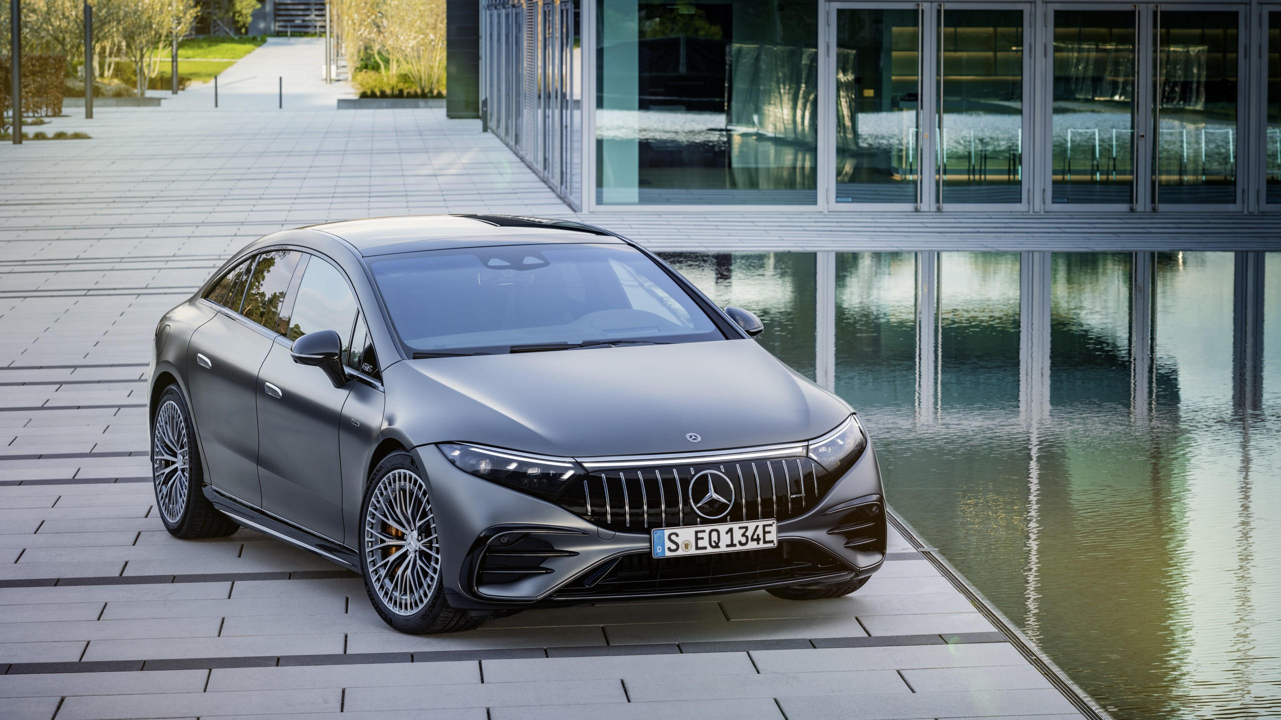Mercedes amg eqs 53 2560x1440 munich motor show 2021 electric cars