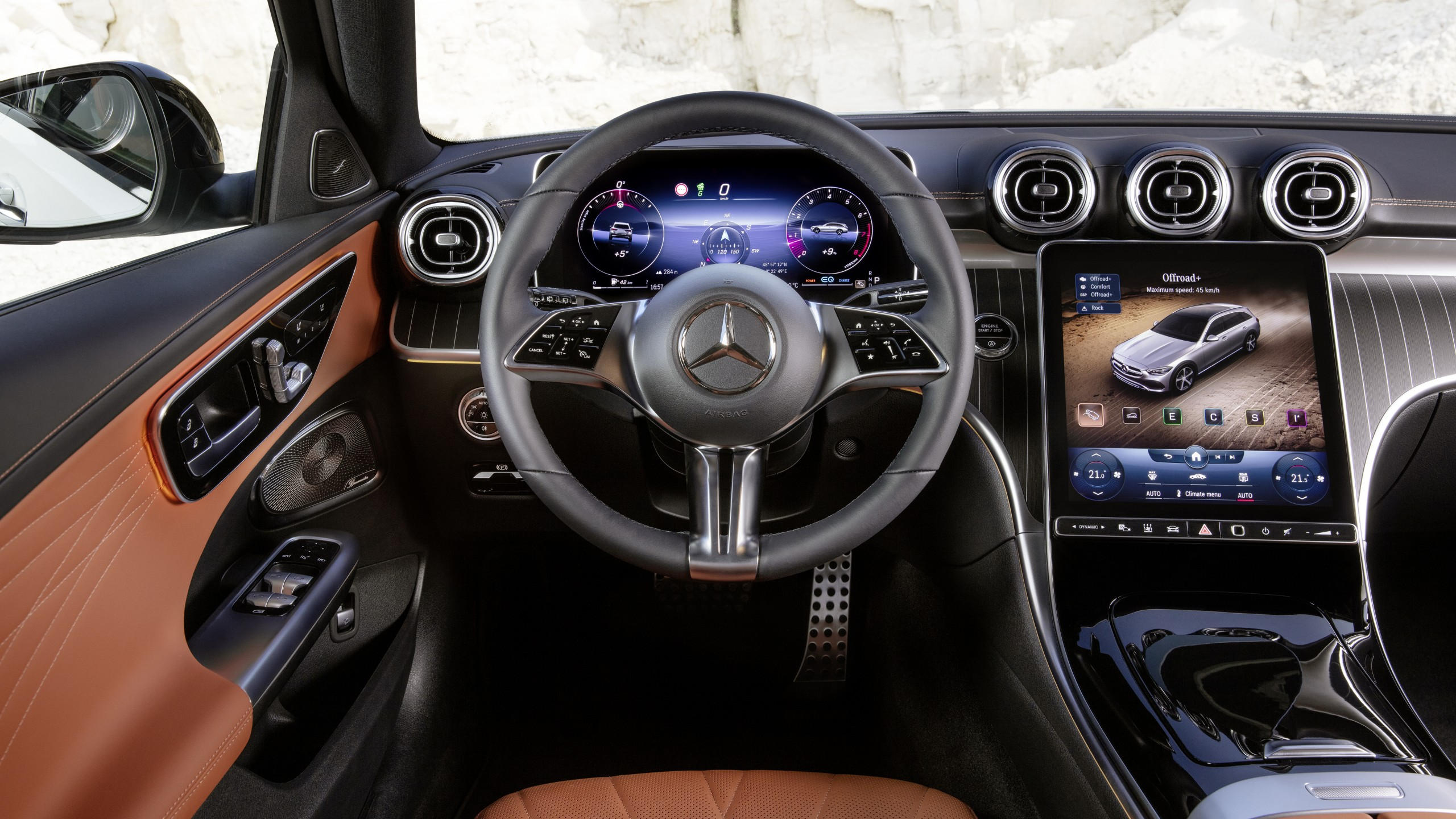 Mercedes benz c 300 all terrain 2560x1440 munich motor show 2021 2021